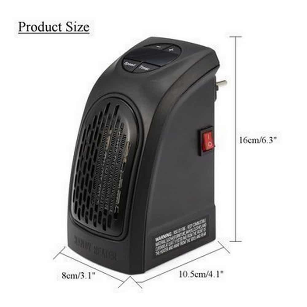 Handy Heater Chauffage Portable Rapide Puissant 400W Avec Temporisateur  Programmable - imychic