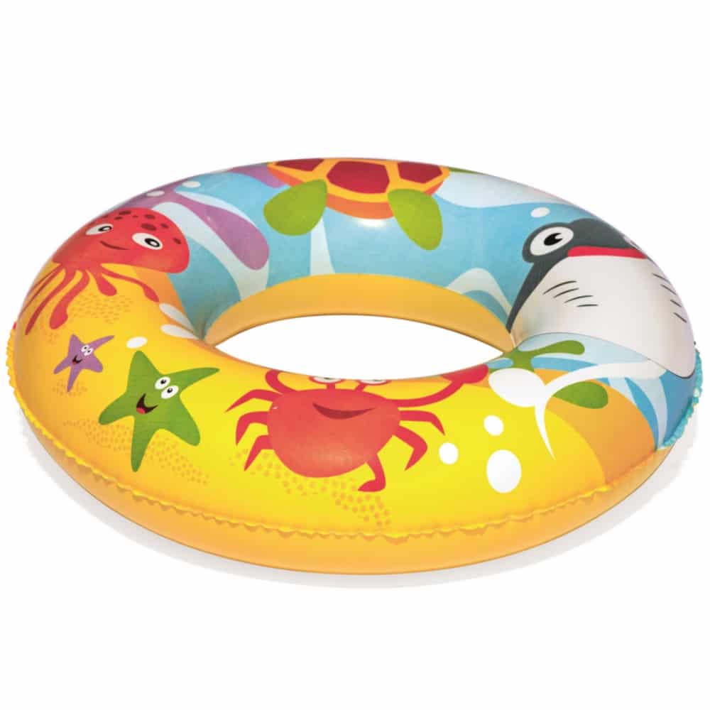 forme ronde pour adultes et enfants en PVC gonflable canapé avec poignée épaisse ronde à paillettes pour piscine Bouée de natation avec poignée 