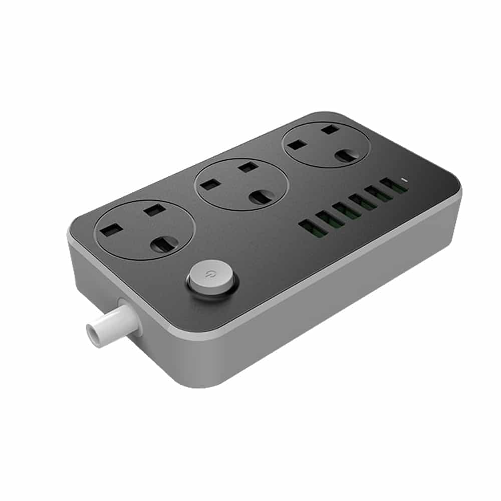 LDNIO 6 Prises 4 Multiprise USB Multiprise 2500 W 3.4A Charge Rapide