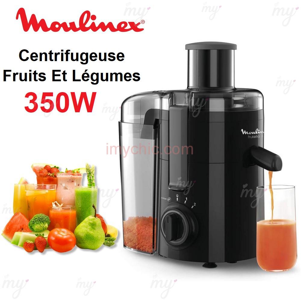 Centrifugeuse De Fruits Et Légumes 950mL 350W Moulinex Frutelia Plus  JU370810 - imychic