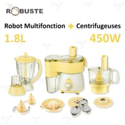 Robot De Cuisine Multifonction 25En1 800W ROBUSTE 25F - imychic