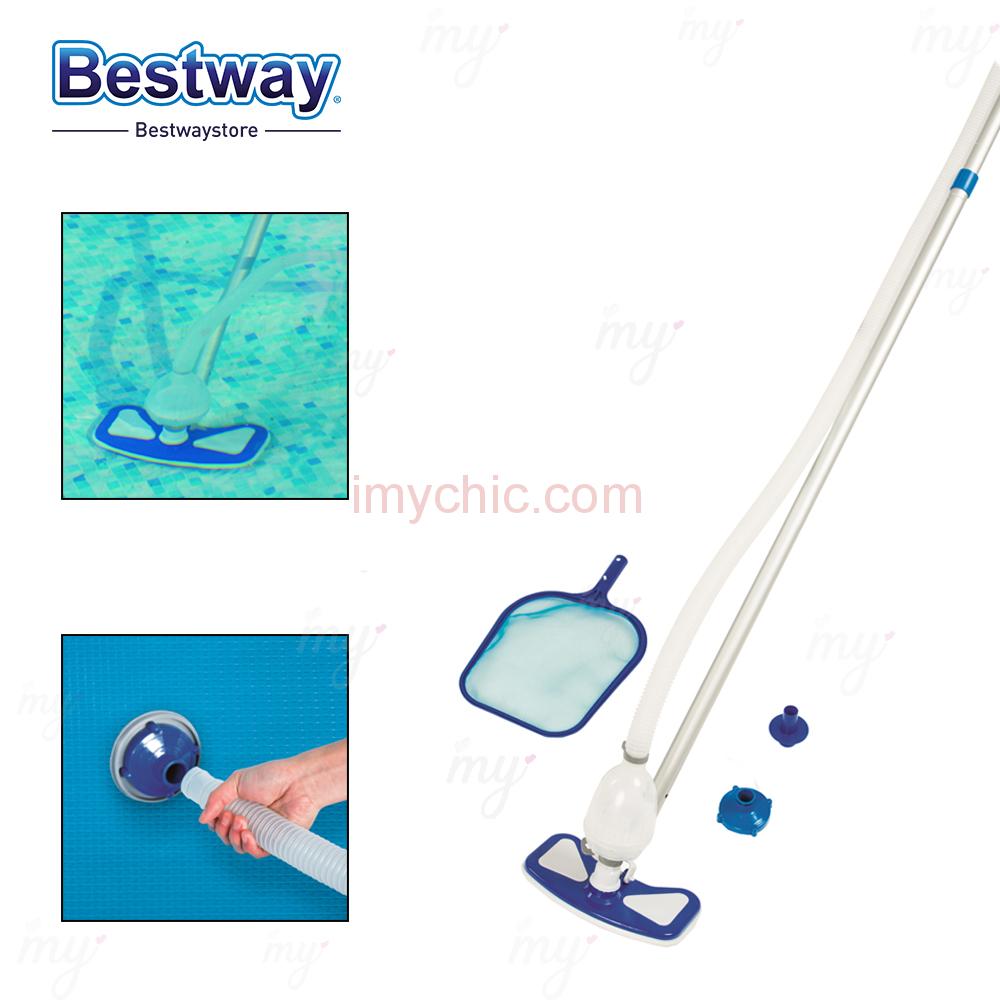 Bestway Aqualite - Brosse filtrante pour Nettoyage de Filtre, Efficace et  Facile à Utiliser - Transparent - pour Piscine