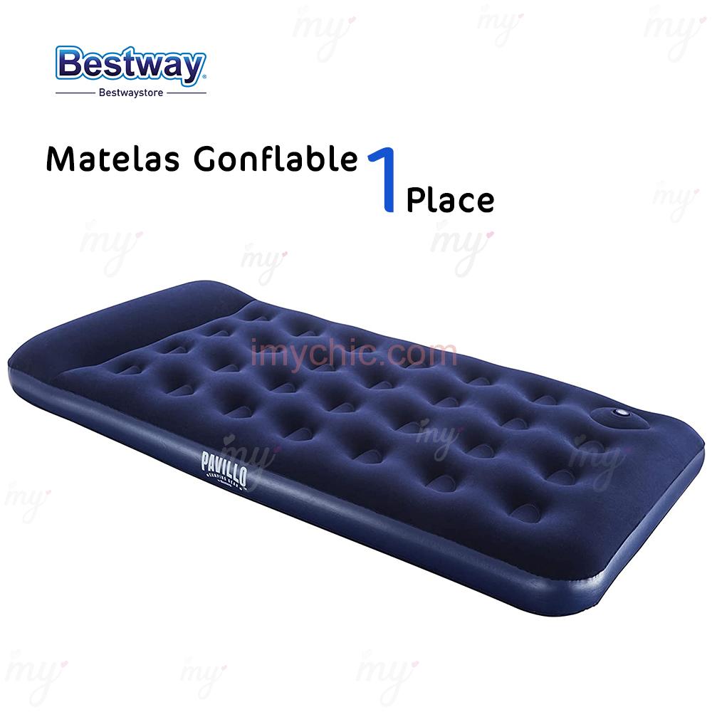 Matelas gonflable avec pompe intégrée Bestway 203x152x30