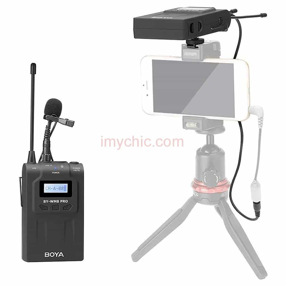 Microphone sans Fil, 8 Canaux UHF 700MHz - 790 MHz Kit de Microphones à  Condensateur Professionnel sans Fil avec 8 Microphones à Mains pour Fête