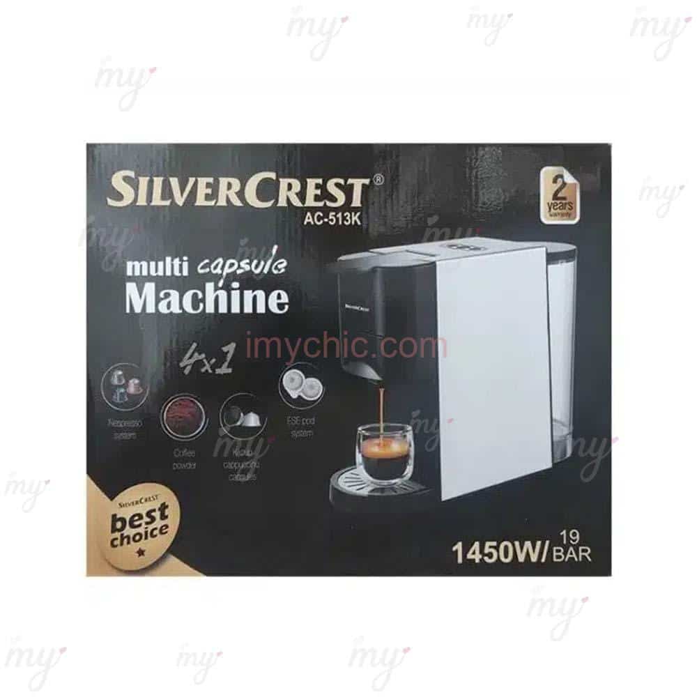 ماكينة صنع القهوة متعددة الكبسولات 3 في 1 1450 وات 19 بار AC-513k
