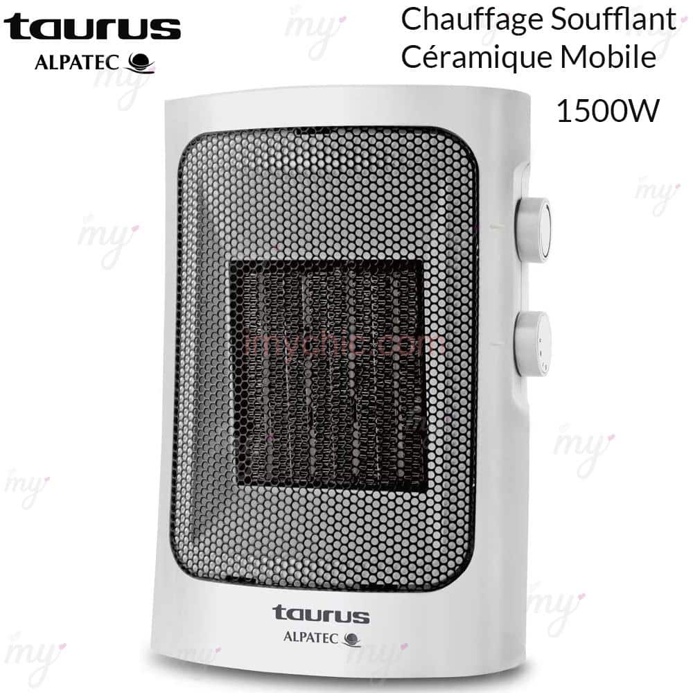 Chauffage Soufflant Céramique Mobile 1500 W Taurus Tropicano 5C