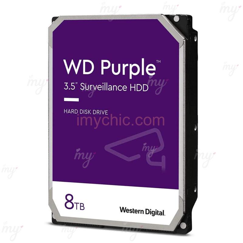 Disque Dur Interne Pour Desktop 8TB Hdd WD Purple Western Digital WD82PURX  - imychic