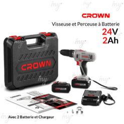 Mini Meuleuse Sans Fil 3.6V Crown CT23027 TB - imychic