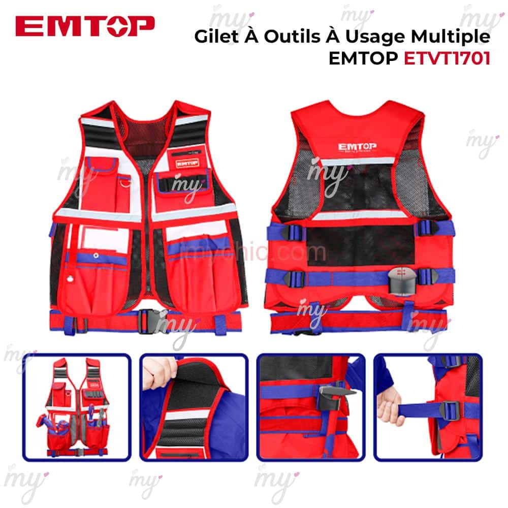 Gilet Easy Jacket pour outils et accessoires