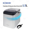 Bomann 610271 EWB 1027 CB glaçon-150 W-INOX Machine à glaçon, Argent - Prix  Fous