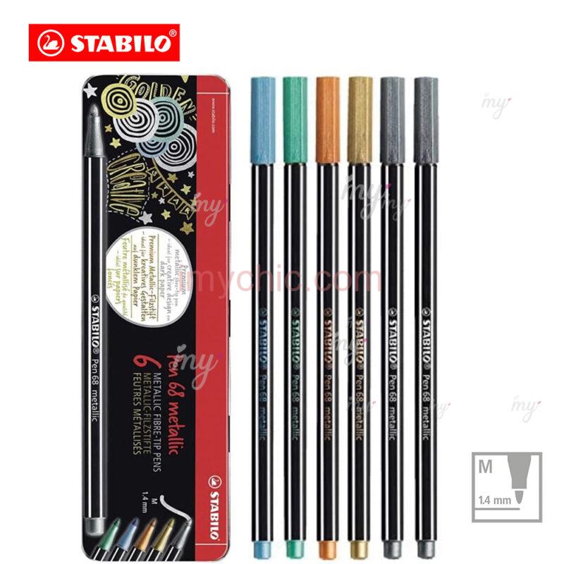 STABILO Pen 68 metallic - www.stabilo.fr