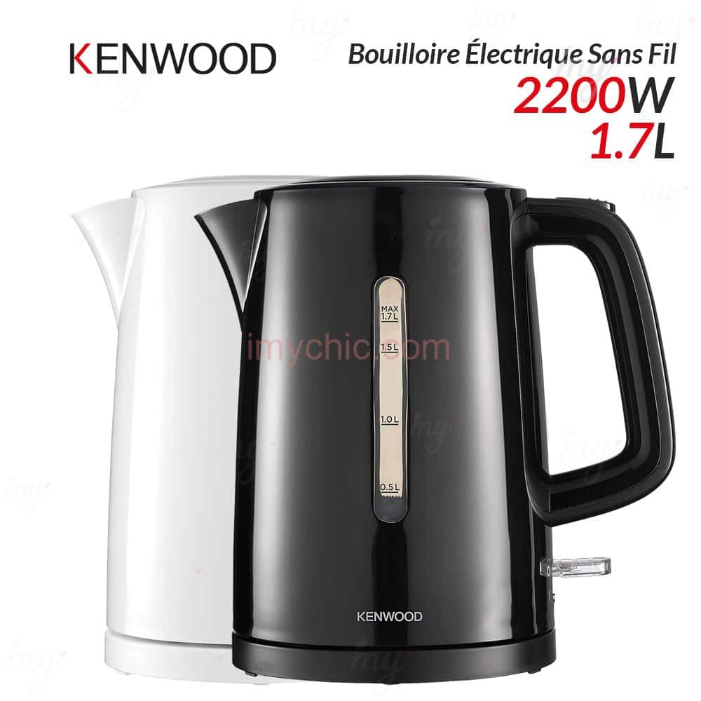 Bouilloire Électrique Sans Fil 1.7L 2200W Kenwood ZJP00