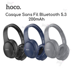 Casque Sans Fil Bluetooth 5.3 400mAh Carte TF Hoco W35