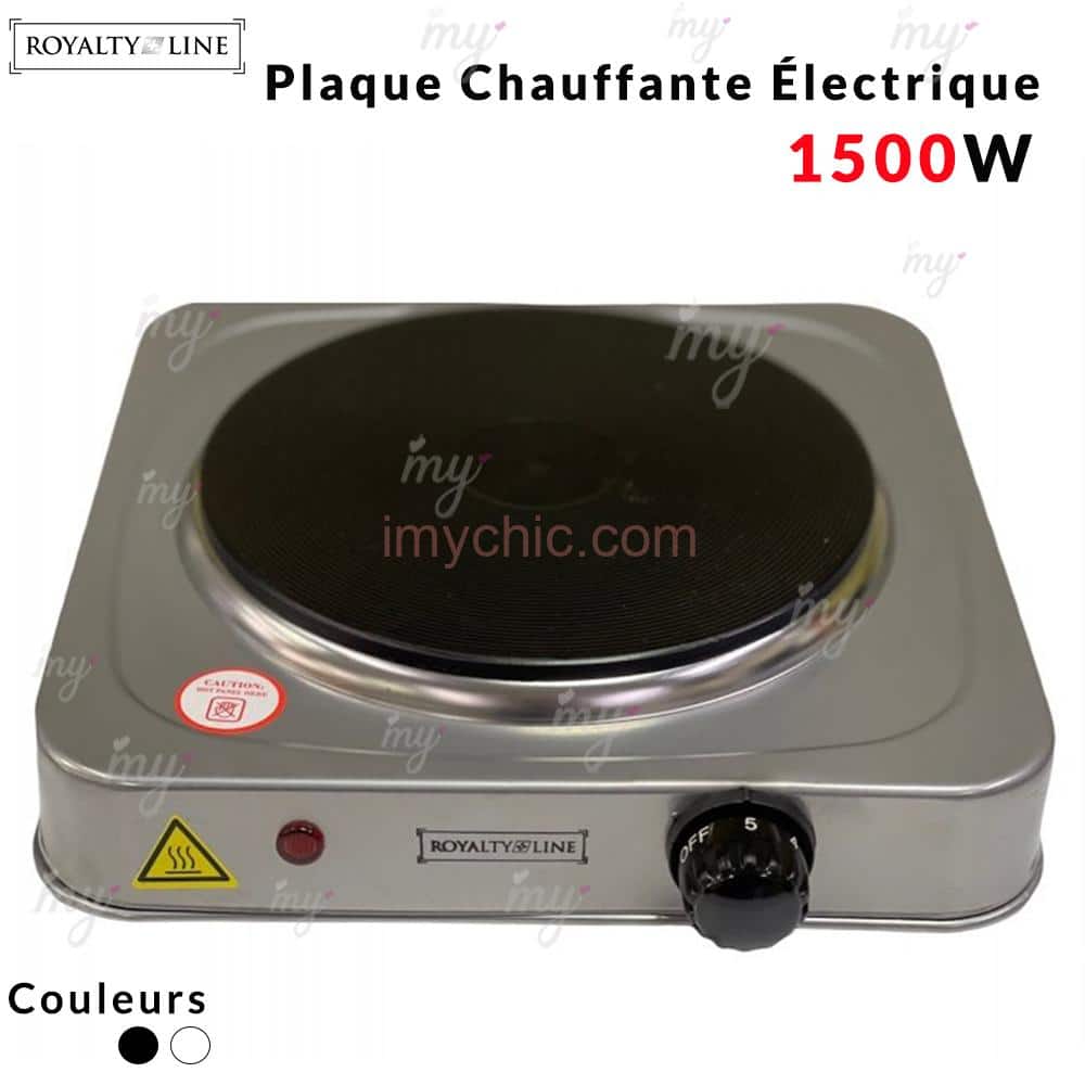 Plaque Chauffante Électrique Simple De Table 1500W Royalty Line Ekp-1500.15