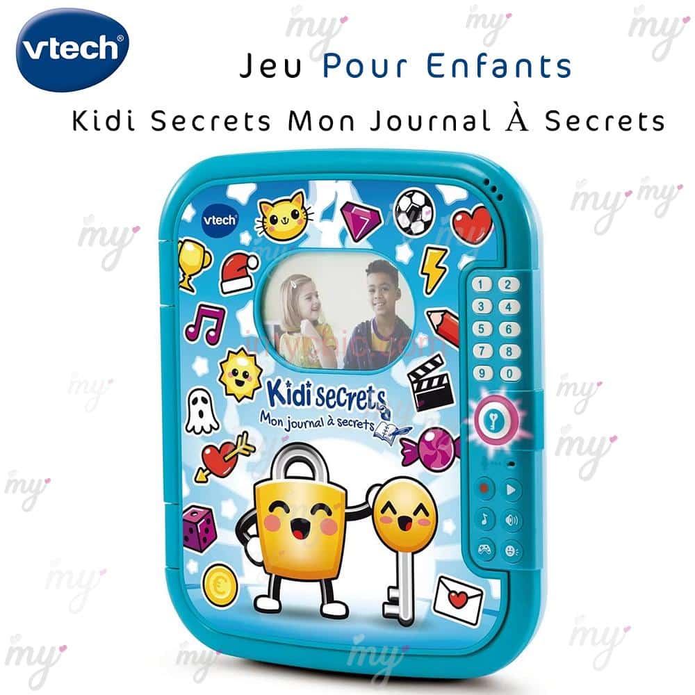 Jeu Pour Enfants Kidi Secrets Mon Journal À Secrets Vtech 80