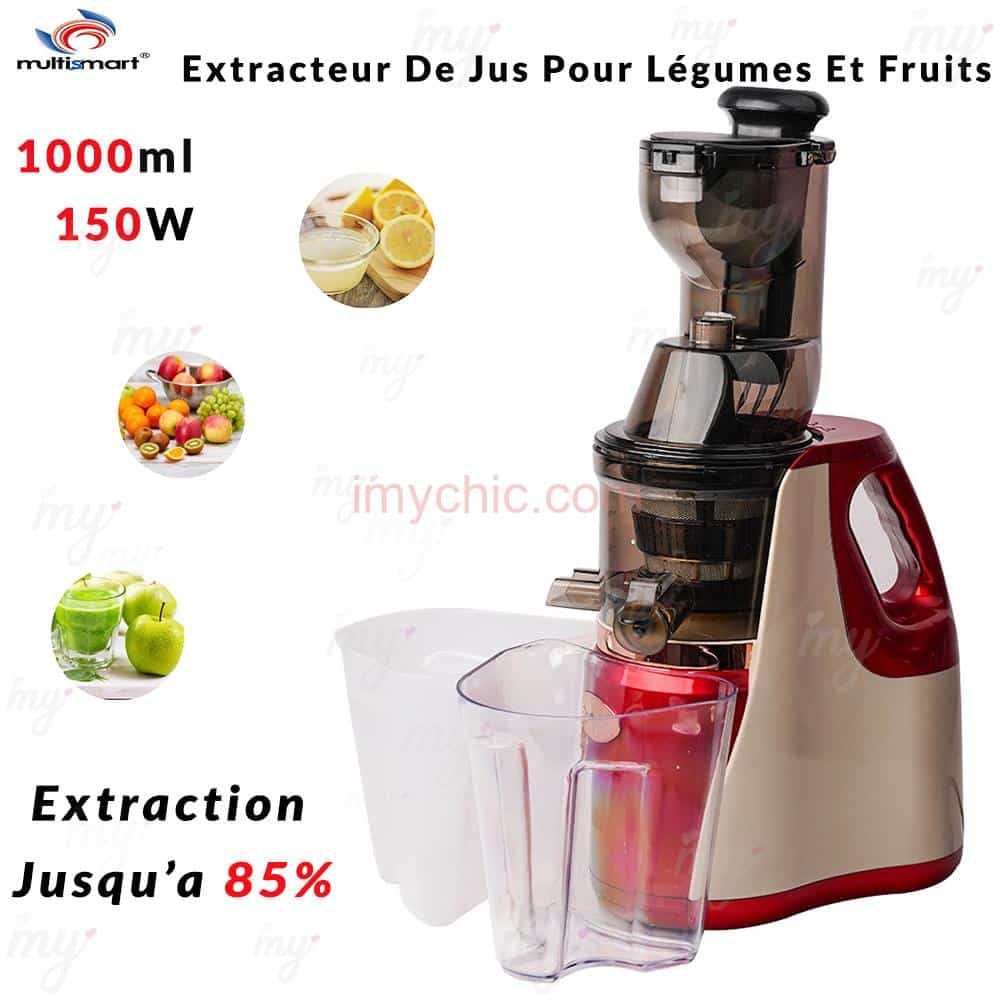 Extracteur De Jus Pour Légumes Et Fruits 1000ml 150W Multismart MS